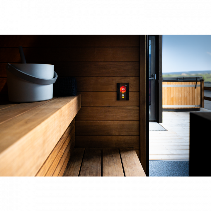 Elektrinės pirties krosnelės valdymo pultas - Harvia Fenix 180 Wifi universalus 9 - 29 kW