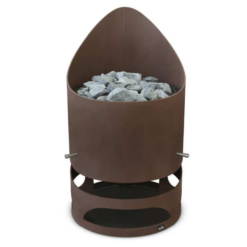 Elektrinė pirties krosnelė - EOS Zeus HD, ruda