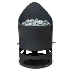 Elektrinė pirties krosnelė - EOS Zeus HD, juoda 