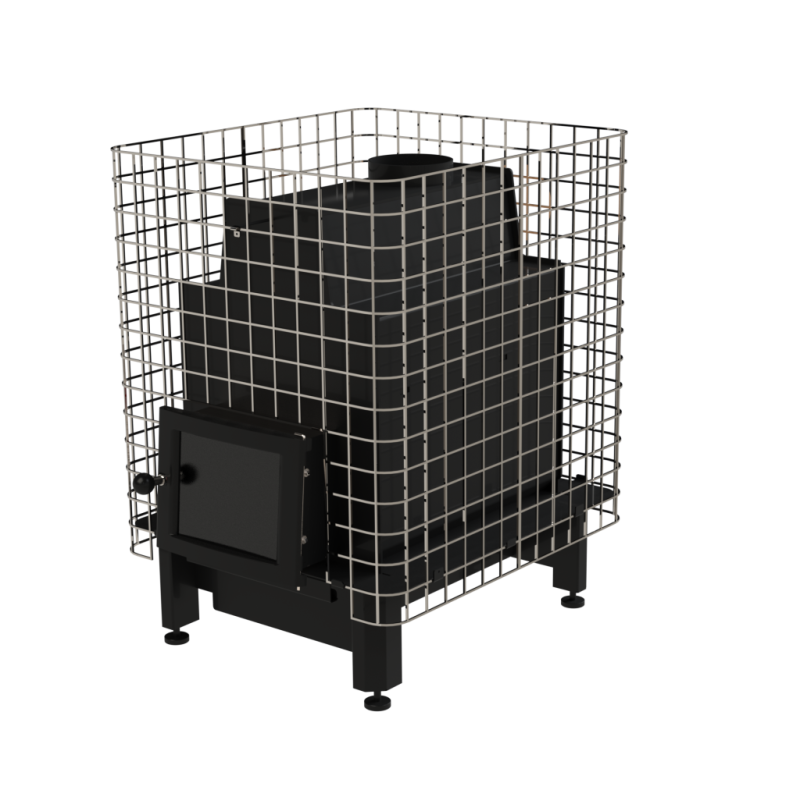 Malkinė pirties krosnelė - VILPRA ETNA-22-N-V su vidine pakura