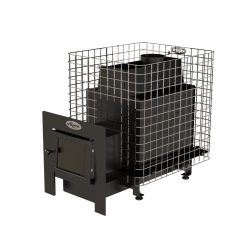 Malkinė pirties krosnelė - VILPRA ETNA-22-NL-V su išorine pakura 