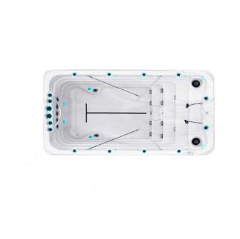 Plaukimo SPA baseinas - FITNESS 1 / FITNESS 1 DEEP