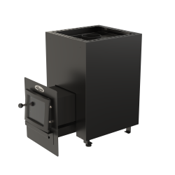 Malkinė pirties krosnelė - VILPRA FLAMO-14-L-V su išorine pakura 