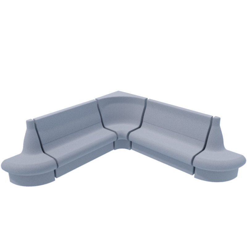 Garinės pirties gultas V-2