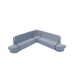 Garinės pirties gultas V-4 