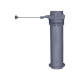 GEFEST ketaus kamino modulis su sklende, Ø150, 650 mm