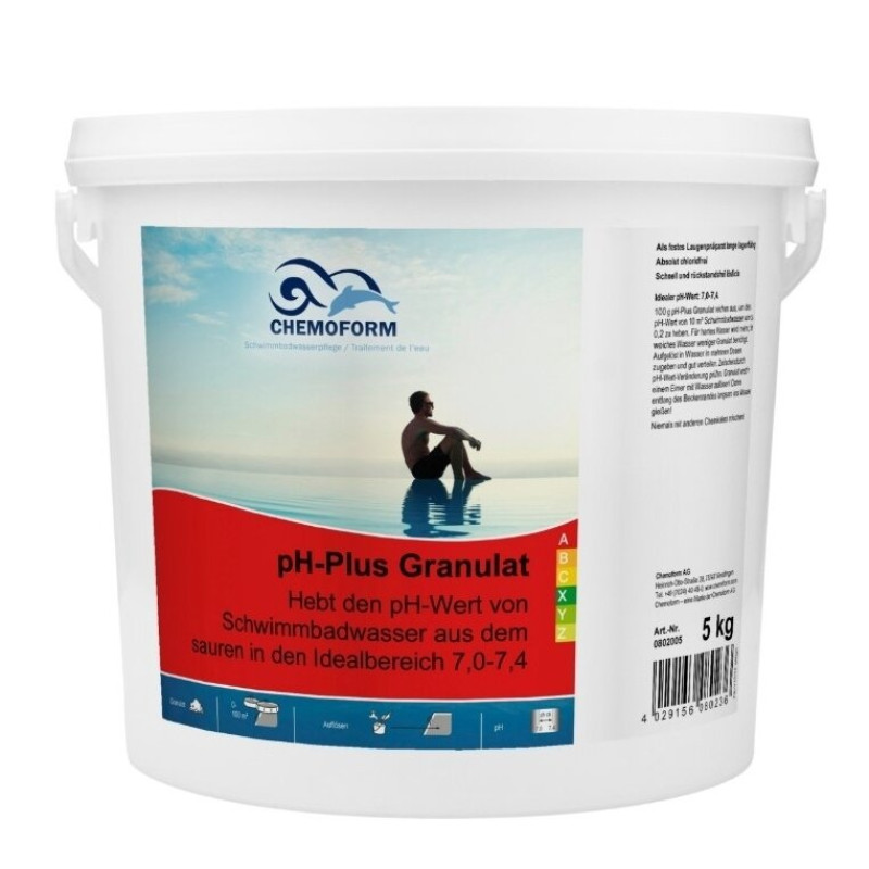 pH plius granulės CHEMOFORM, 5.0 kg