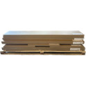 Standartinis pirties gultų kompleksas, liepos mediena, ilgis 2910mm - 4 Standartinis pirties gultų kompleksas, liepos mediena, ilgis 2910mm - 4