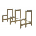 Standartinis pirties gultų kompleksas, liepos mediena, ilgis 2910mm - 2 Standartinis pirties gultų kompleksas, liepos mediena, ilgis 2910mm - 2