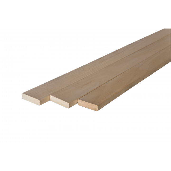 Gulto lenta 25 x 94 mm, abachi mediena