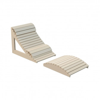 Harvia ergonominis pirties gultas, drebulė