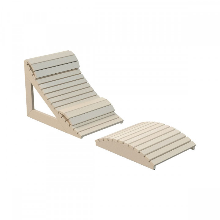 Harvia ergonominis pirties gultas, drebulė