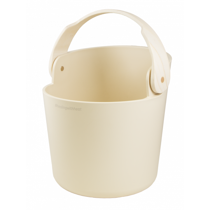 HARVIA Helmi pirties kibirėlio ir samčio rinkinys, Ivory