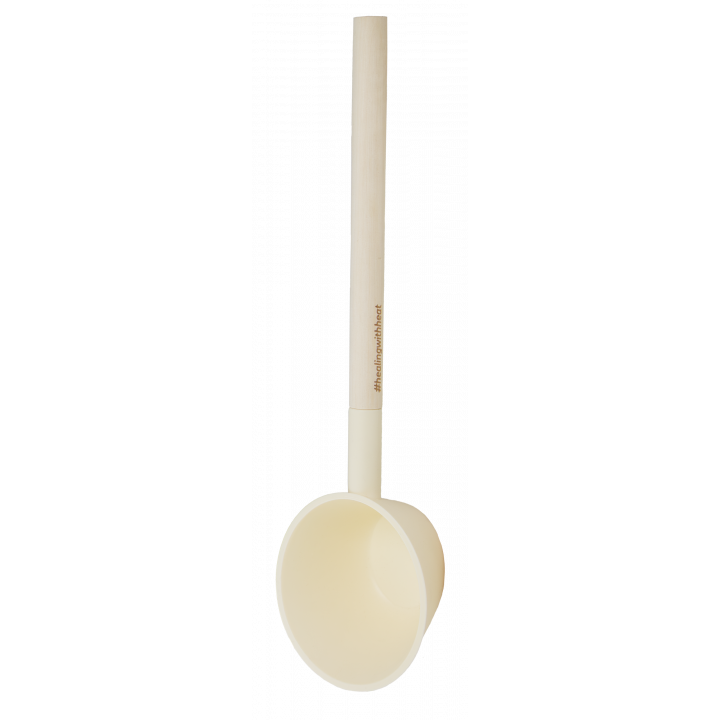 HARVIA Helmi pirties kibirėlio ir samčio rinkinys, Ivory