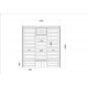 Pirties namelis - HARVIA Kaski 240 Panorama Canopy
