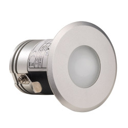 Harvia LED pirties šviestuvas, šiltai balta šviesa, 2 W, 60 mm skersmens 
