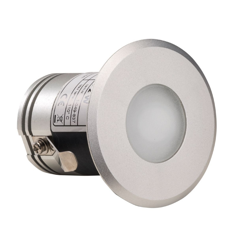 Harvia LED pirties šviestuvas, šiltai balta šviesa, 2 W, 60 mm skersmens