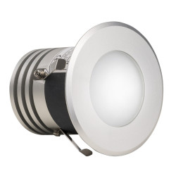 Harvia LED pirties šviestuvas, šiltai balta šviesa, 5 W, 90 mm skersmens 