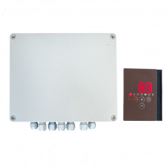 HARVIA PRO-IP-D3 pirties krosnelės su garintuvu valdymo blokas IP65, 10,5 kW