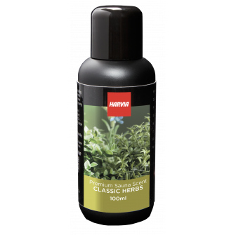 HARVIA saunos kvapų koncentratas, įvairių žolelių kvapo, 100 ml