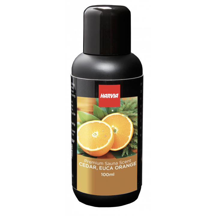 HARVIA saunos kvapų koncentratas, kedrų, eukaliptų, apelsinų 100 ml