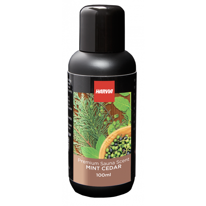 HARVIA saunos kvapų koncentratas, kedrų, mėtų ir litsea cubeba 100 ml