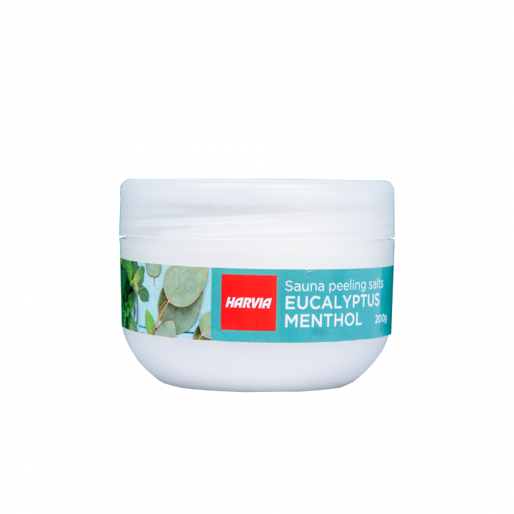 Šveičiamoji pirties druska HARVIA eukaliptas - mentolis 200g
