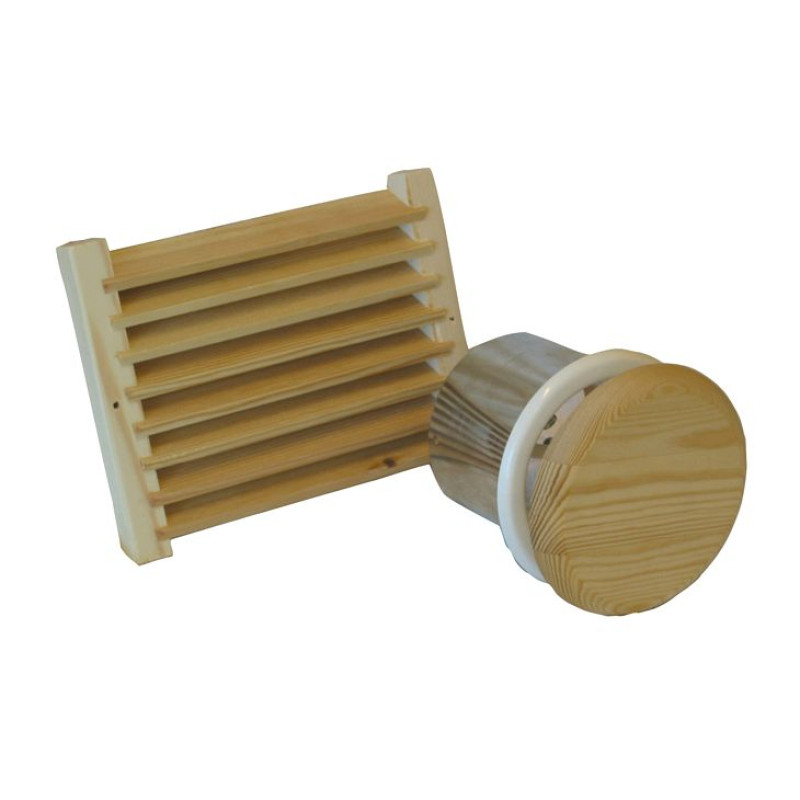 Harvia ventiliacijos grotelės su sklende