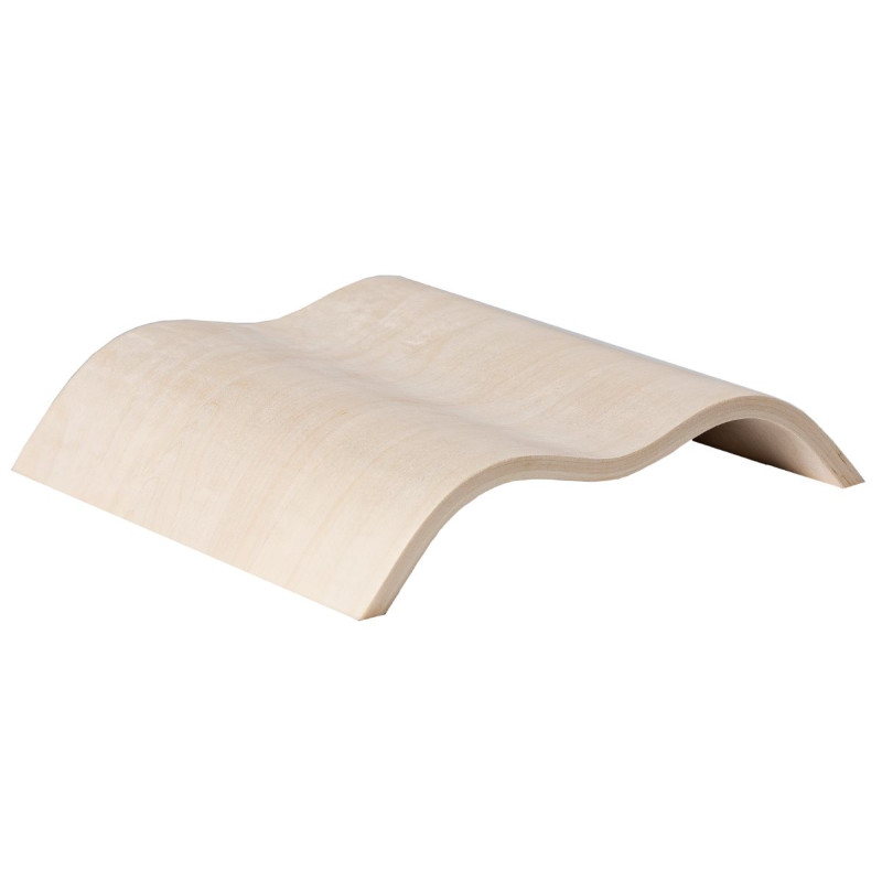 HARVIA medinis banguotas pirties pogalvis, drebulė, SAC00514