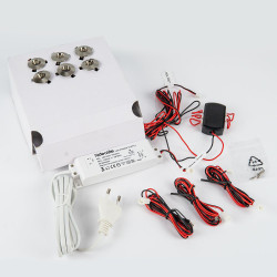 Saunos apšvietimas HIDEALITE, 6 vnt. 