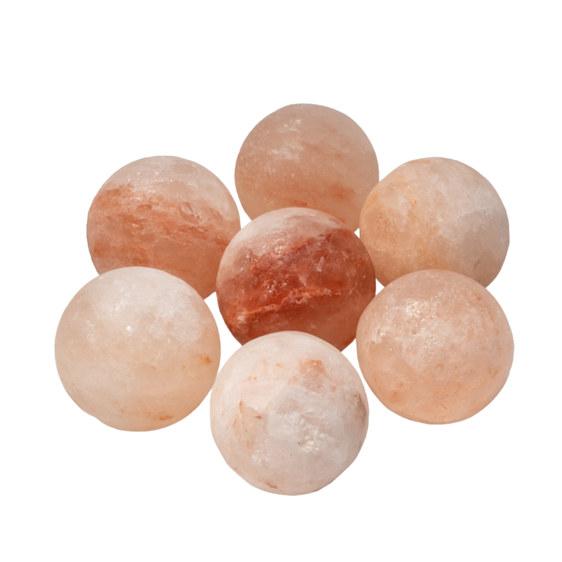 Himalajų druskos rutuliukų rinkinys