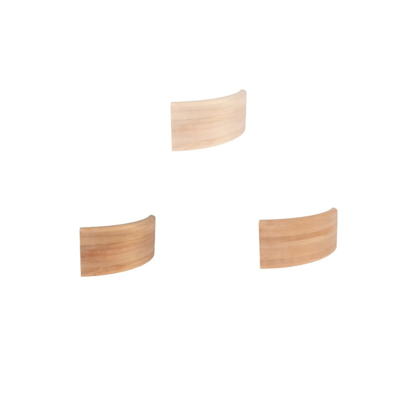 Išorinis lankas moduliniams pirties suoliukams, 400 mm