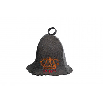 Pirties kepurė - QUEEN, pilka