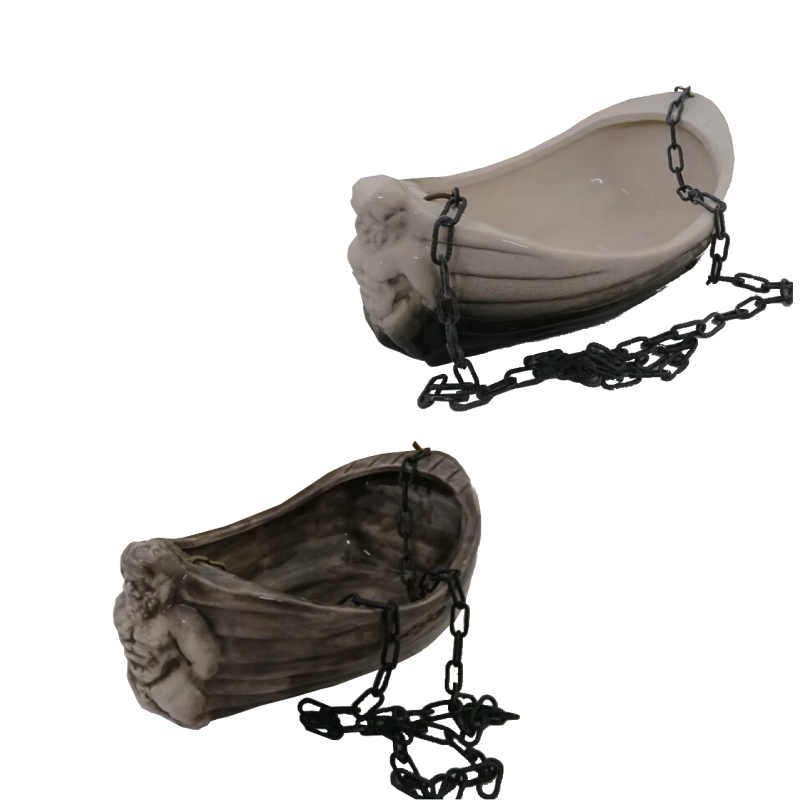 Keraminis indelis kvapams - valtis su Poseidonu