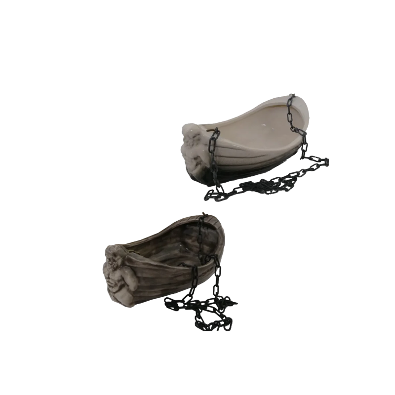 Keraminis indelis kvapams - valtis su Poseidonu