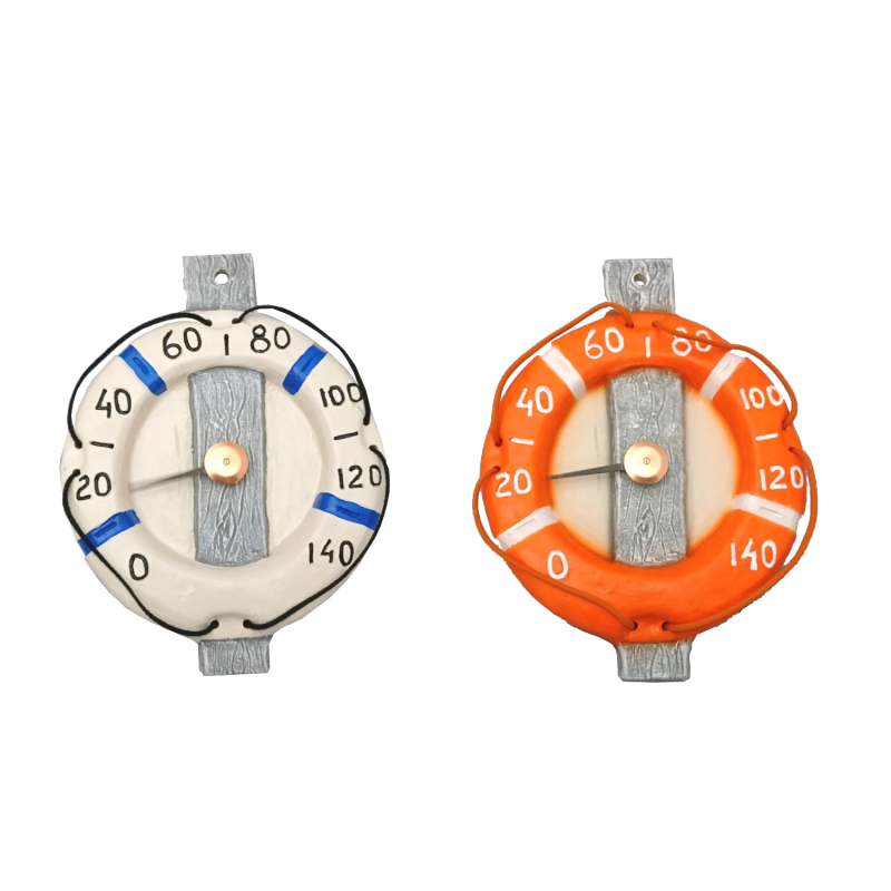 Keraminis pirties termometras - gelbėjimosi ratas