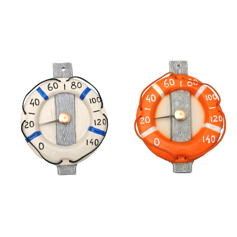 Keraminis pirties termometras - gelbėjimosi ratas