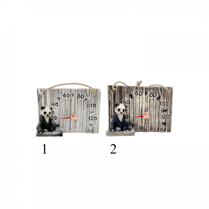 Keraminis pirties termometras - panda