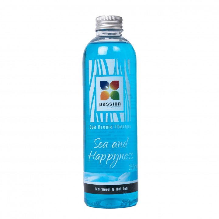 PASSION aromaterapinis kvapas hidromasažiniam baseinui ir kubilui, jūra ir laimė 250 ml