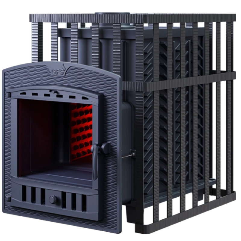 Malkinė pirties krosnelė GEFEST - GFS ZK 30 (P2) su grotelėmis