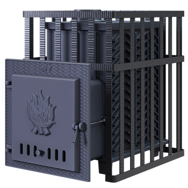 Malkinė pirties krosnelė GEFEST - GFS ZK 45 su grotelėmis