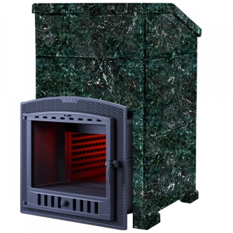 Malkinė pirties krosnelė - Gefest Grom 50 (P2) Prezidentas 1200/50