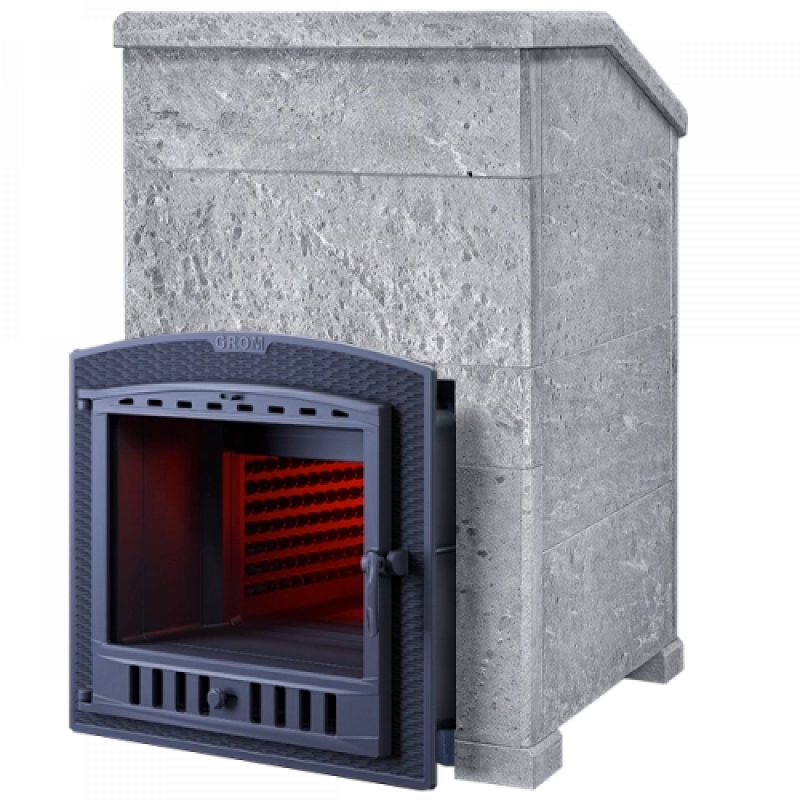 Malkinė pirties krosnelė - Gefest Grom 80 (P2) Prezidentas 1320/60