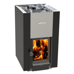 Malkinė pirties krosnelė - HARVIA 22 GreenFlame black