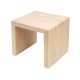 MODEL 5 pirties suoliukas, juodalksnis 390 × 290 × 400 mm
