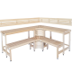 Modulinis pirties gultas su „Saulutėmis“ 2114 x 2406 mm
