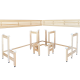 Modulinis pirties gultas su „Saulutėmis“ 2114 x 2406 mm