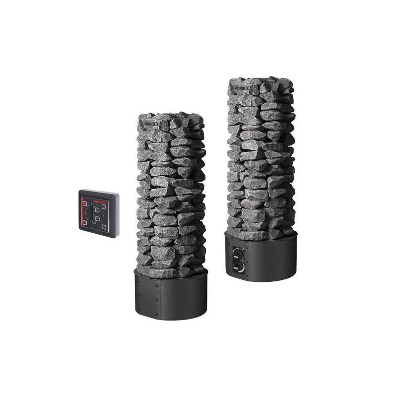 Elektrinė pirties krosnelė MONDEX RAKKA 9.0 kW