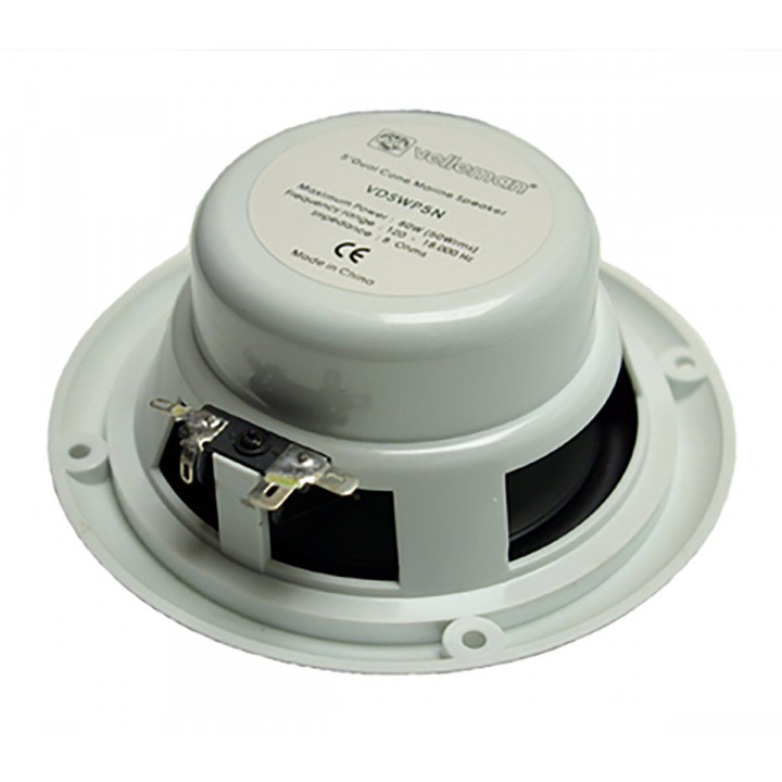 Muzikos centro komplektas, atsparus vandeniui su dviem garsiakalbiais