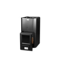 Malkinė pirties krosnelė - SKAMET P-220, stiklinės durelės